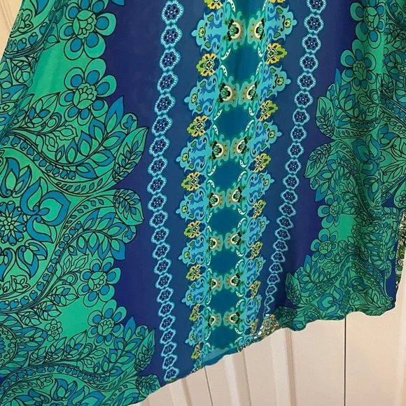 New Johnny Was Kahinu Silk Dress size XS - Picture 7 of 13